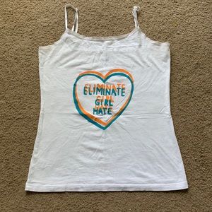 Handprinted tank top